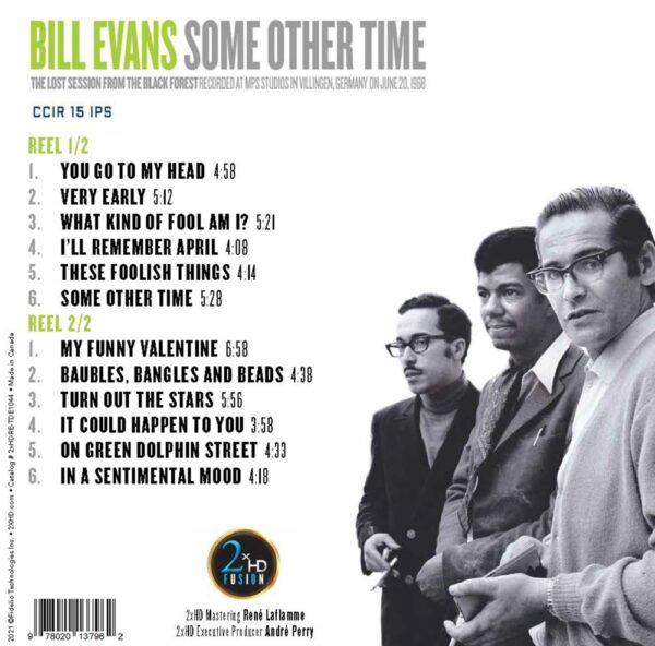 BILL EVANS SOME OTHER TIME: The Lost Session from the Black Forest - Image 3