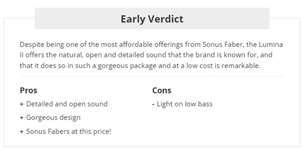 Sonus faber Lumina II Whathifi ertekeles
