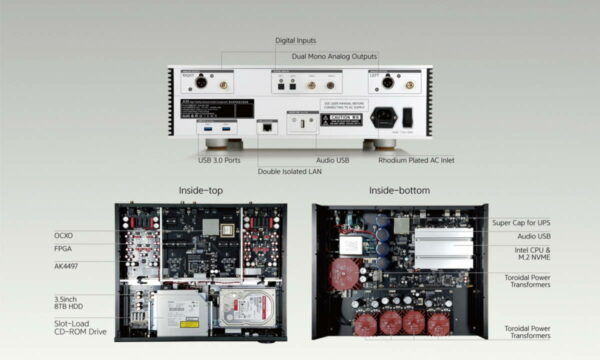Aurender A30 Hálózati Lejátszó és CD Ripper - Image 4