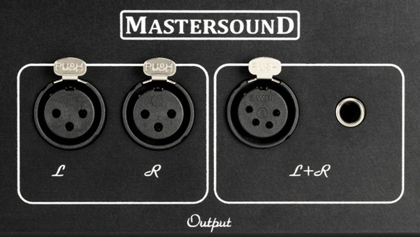 Mastersound Senso outputs