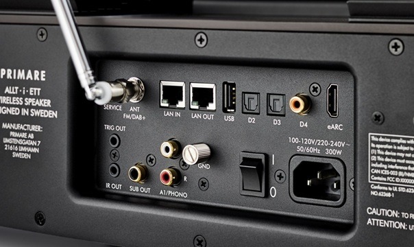 Primare Allt-i-Ett bemenetek